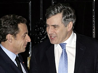 Браун и Саркози лечатся новой Антантой