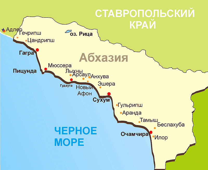 Абхазия ждет активизации России в конфликтных зонах Грузии