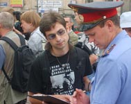 В центре Москвы остановили колонну армян отмечавших «геноцид»