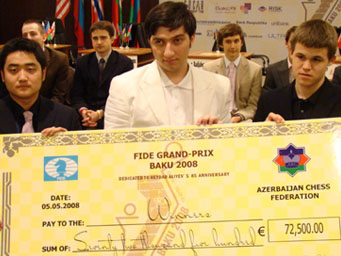 Вугар Гашимов: «Хотел доказать, что не случайно попал в Гран-при ФИДЕ»