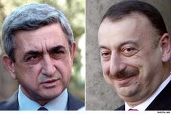 Первая встреча президентов Алиев - Саркисян может пройти в 6 июня