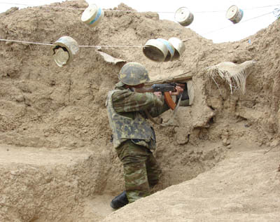 Обстреляны позиции азербайджанской армии