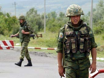 Командование миротворцев называет провокацией серию взрывов, произошедших накануне в Южной Осетии