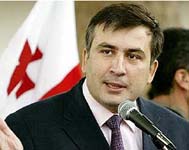 Сессия первого созыва парламента Грузии открылась ровно в 10:00 выступлением президента Грузии Михаила Саакашвили
