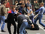 В Москве произошла массовая драка кавказцев с москвичами, есть раненые