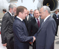 Завершен визит Дмитрия Медведева в Азербайджан