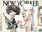 Обаму и его супругу изобразили террористами /ФОТО/