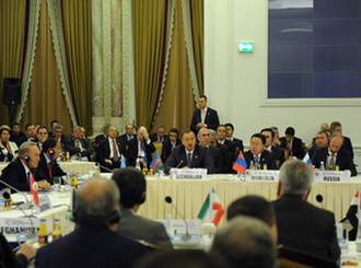 Президент Ильхам Алиев принял участие в саммите по СВМДА