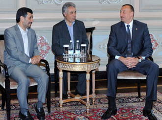 Президент Ильхам Алиев встретился с Президентом Ирана