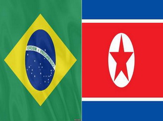 Онлайн трансляция матча Бразилия - КНДР