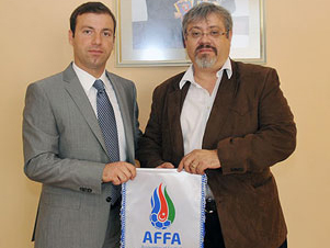 Генсек АФФА принял главу департамента УЕФА по Развитию национальных ассоциаций