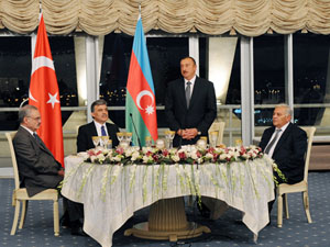 В честь Президента Турции был устроен официальный прием - ФОТО