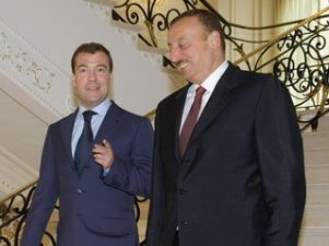 В Баку начались переговоры между Президентами Азербайджана и России