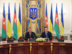 Ильхам Алиев: «Мы рады, что увеличивается товарооборот между Азербайджаном и Украиной»
