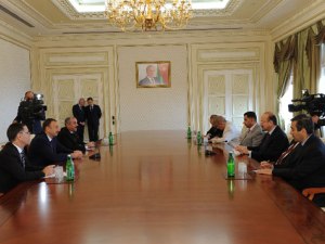 Ильхам Алиев принял министра торговли Ирака