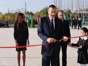 Ильхам Алиев принял участие в открытии Олимпийского спортивного комплекса в Горадизе - ФОТО