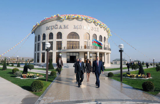 Ильхам Алиев принял участие в открытии Центра мугама в Горадизе - ФОТО