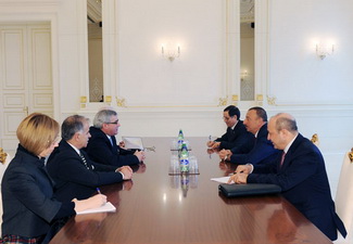 Ильхам Алиев принял делегацию во главе с министром иностранных дел Боснии и Герцеговины