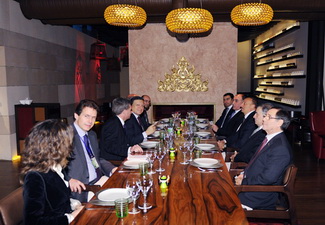 От имени Президента Азербайджана был дан ужин в честь председателя Еврокомиссии