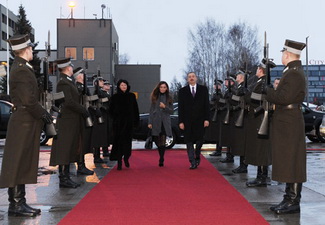 Завершился официальный визит президента Азербайджана в Латвию