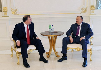 Ильхам Алиев принял министра иностранных дел Грузии