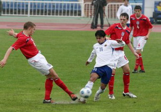 Азербайджанские футболисты сыграют с немецким клубом