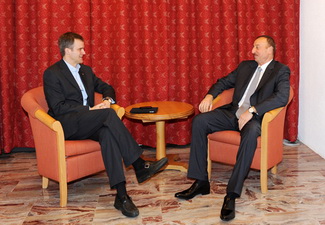 Ильхам Алиев встретился с президентом компании Statoil ASA