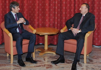 Ильхам Алиев: «Азербайджан заинтересован в расширении деятельности компании Microsoft в стране и сотрудничестве с этой компанией»