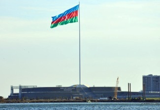 Площадь Государственного флага Азербайджана - ФОТОРЕПОРТАЖ