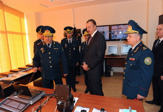 Ильхам Алиев принял участие в открытии пограничного таможенного пункта в Газахском районе - ФОТО