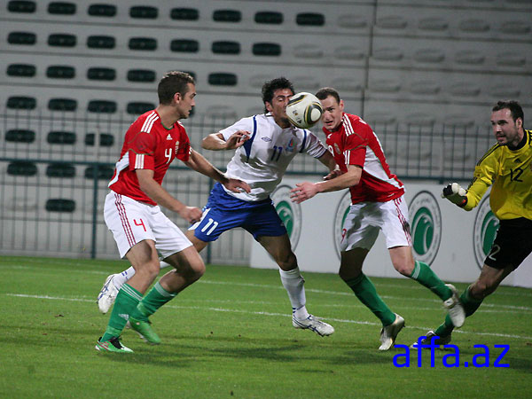 Футбольный матч Азербайджан – Венгрия – ФОТО
