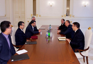 Ильхам Алиев принял делегацию Ирана