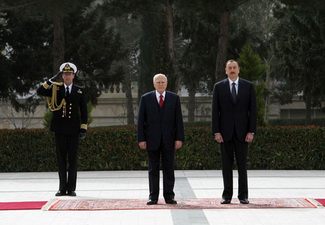Состоялась церемония официального приветствия президента Греции - ФОТО