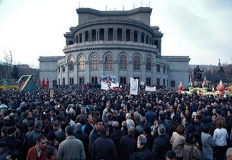 Оппозиция Армении проведет митинг в центре Еревана