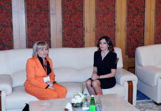 Мехрибан Алиева встретилась с бывшим гендиректором ЮНЕСКО и матерью Президента Грузии - ФОТО
