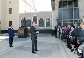 Ильхам Алиев: «За последние семь лет выпуск валового продукта в Масаллы увеличился вдвое» - ФОТО - ОБНОВЛЕНО