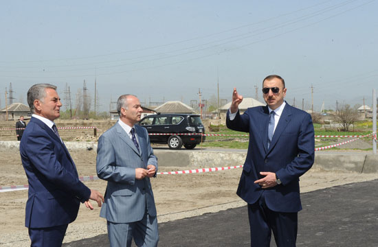 Ильхам Алиев ознакомился со строительством Астаринского олимпийского спортивного комплекса - ФОТО