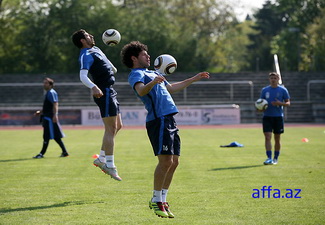 Еще два тренировочных занятия сборной Азербайджана по футболу в Германии - ФОТО