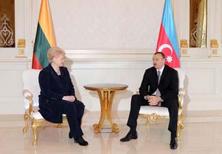Ильхам Алиев: «Отношения между Азербайджаном и Литвой развиваются очень успешно» - ФОТО - ОБНОВЛЕНО