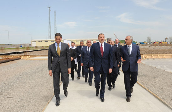 Президент Ильхам Алиев ознакомился с предприятиями компании «Азерсун Холдинг» в Имишли - ФОТО