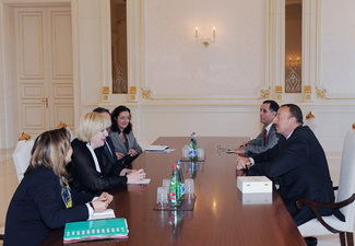 Ильхам Алиев принял делегацию, возглавляемую представителем ОБСЕ по свободе СМИ