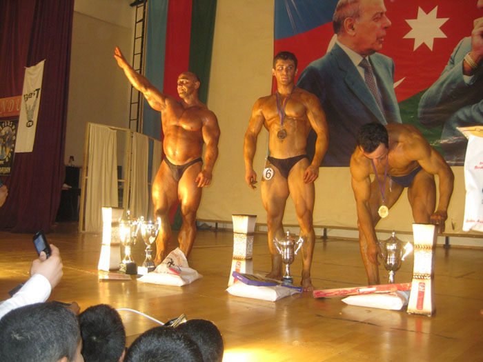 В Ширване прошел Чемпионат республики по бодибилдингу - ФОТО