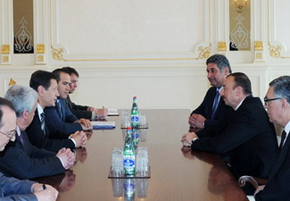 Ильхам Алиев принял президента Олимпийского комитета России - ФОТО