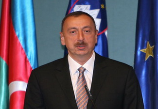 Ильхам Алиев принял участие в Азербайджано-Словенском бизнес-форуме - ФОТО