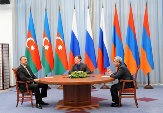Кремль подтвердил встречу глав Азербайджана, России и Армении в Казани