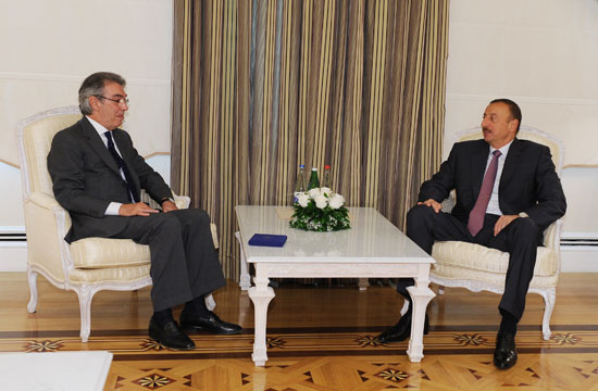 Ильхам Алиев принял президента и владельца миланского футбольного клуба «Интер»