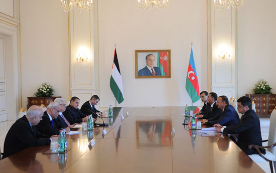 Ильхам Алиев: «Мы надеемся на расширение двусторонних связей между Азербайджаном и Палестиной» - ФОТО