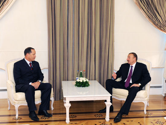 Ильхам Алиев принял Башкана Гагаузии Республики Молдова