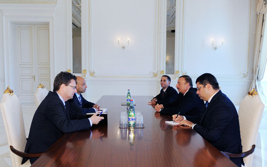 Президент Азербайджана принял Джеймса Аппатурая
