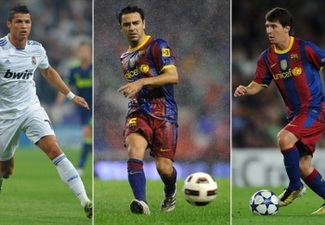 Определились номинанты на звание лучшего футбольного игрока Европы 2010-2011